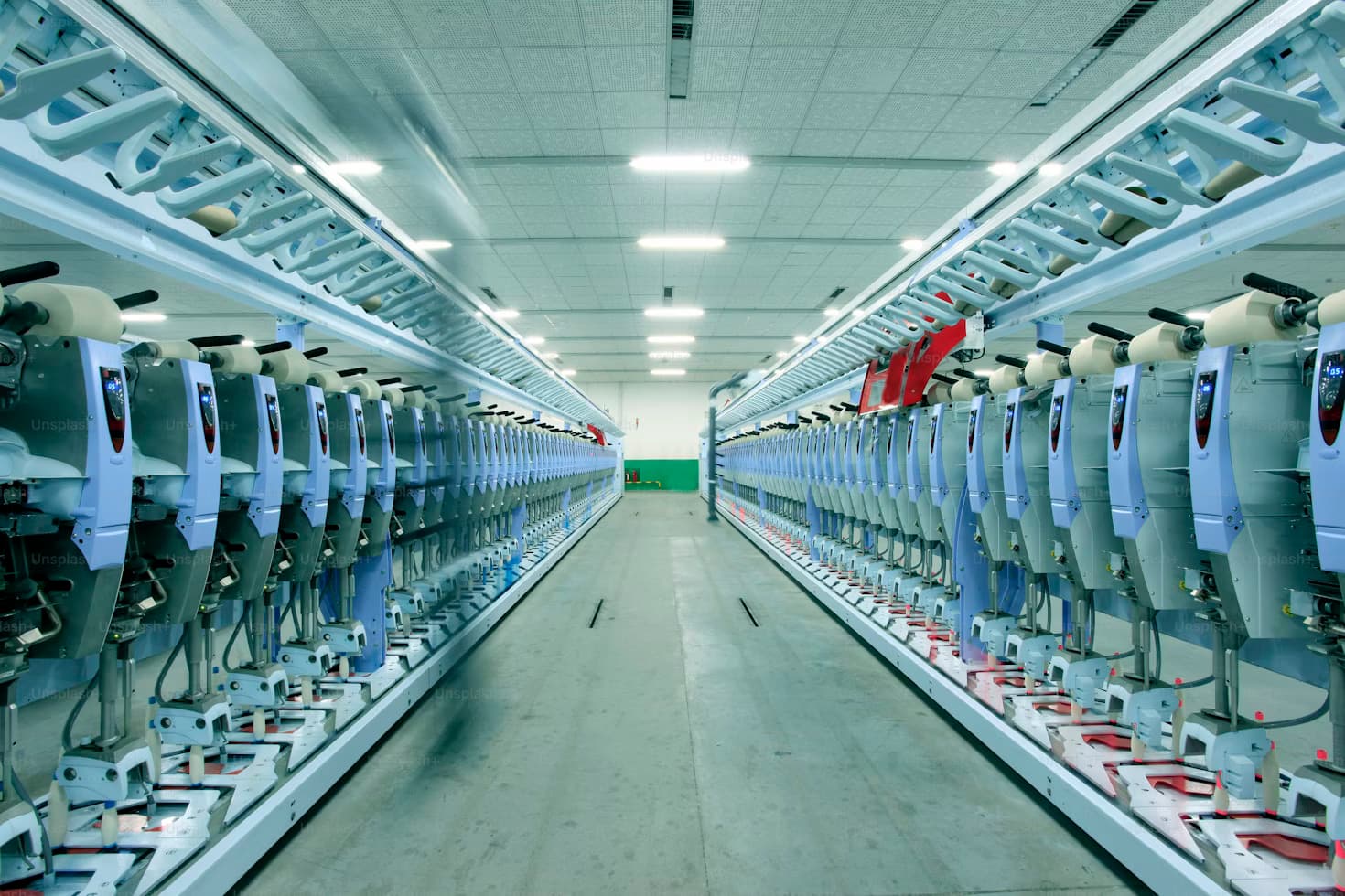 Industrial textile machinery